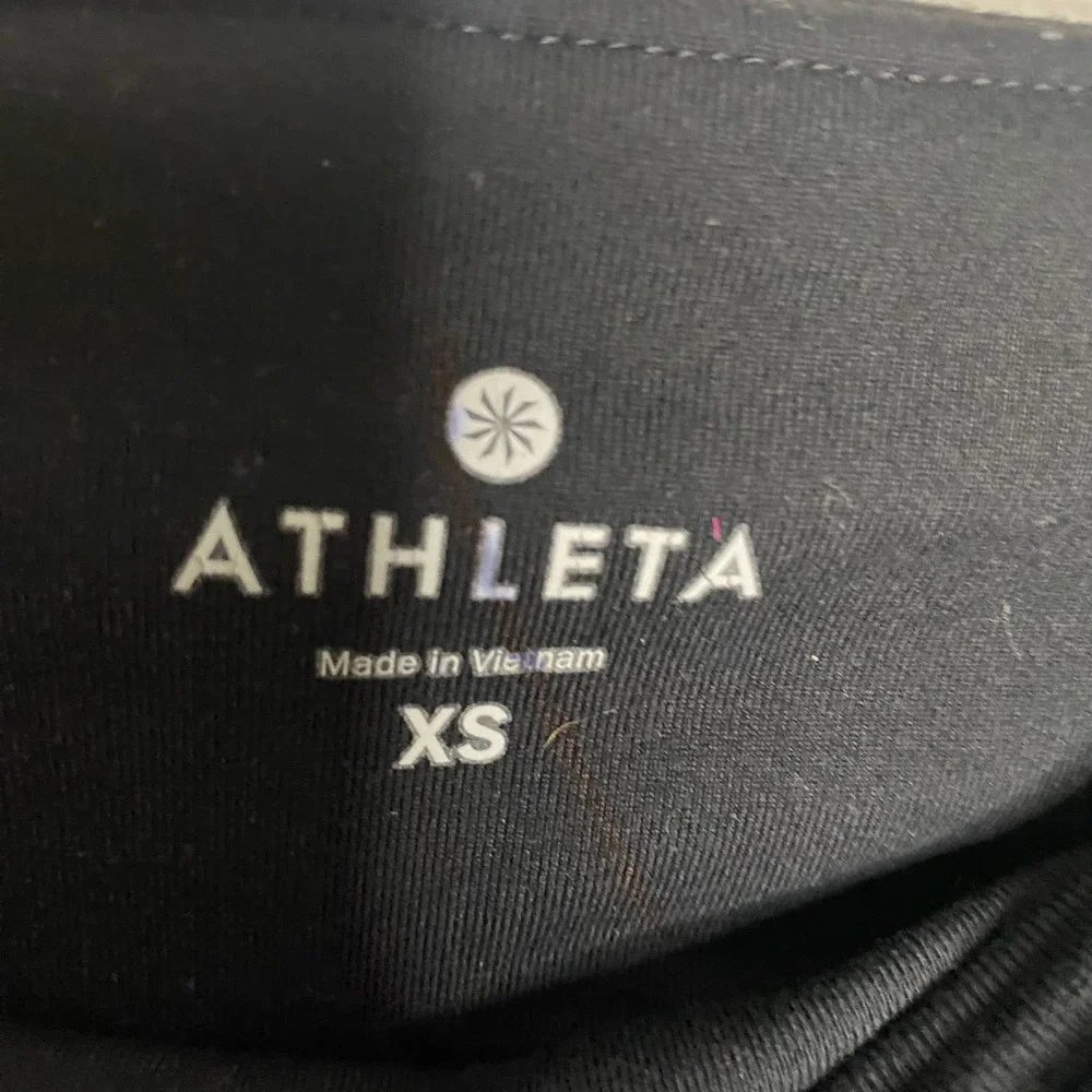 Athleta Chataranga Leggings Black XS Cropped Leggings - Picture 3 of 5